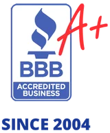 BBB A+ accredited business since 2004